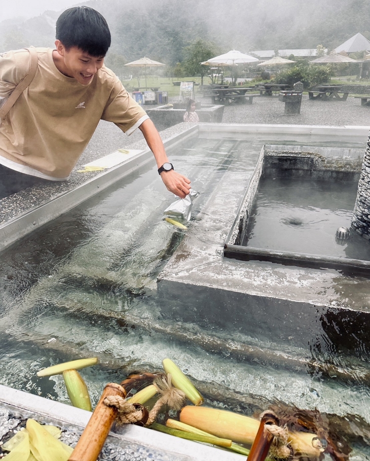 【宜蘭必玩】用竹簍煮出溫泉美食,享受山林間地熱圍繞的朦朧美
