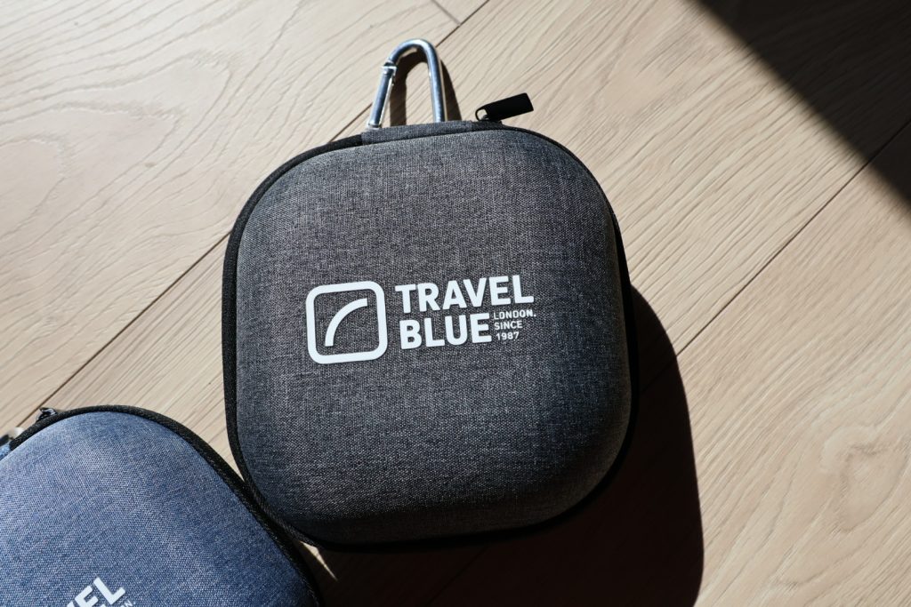 Travel Blue 涼感頸枕套組